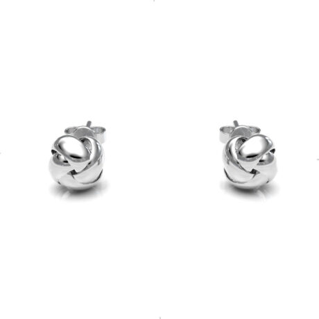 Broquel De Plata .925 Nudo Mujer Niña Agálea Joyería