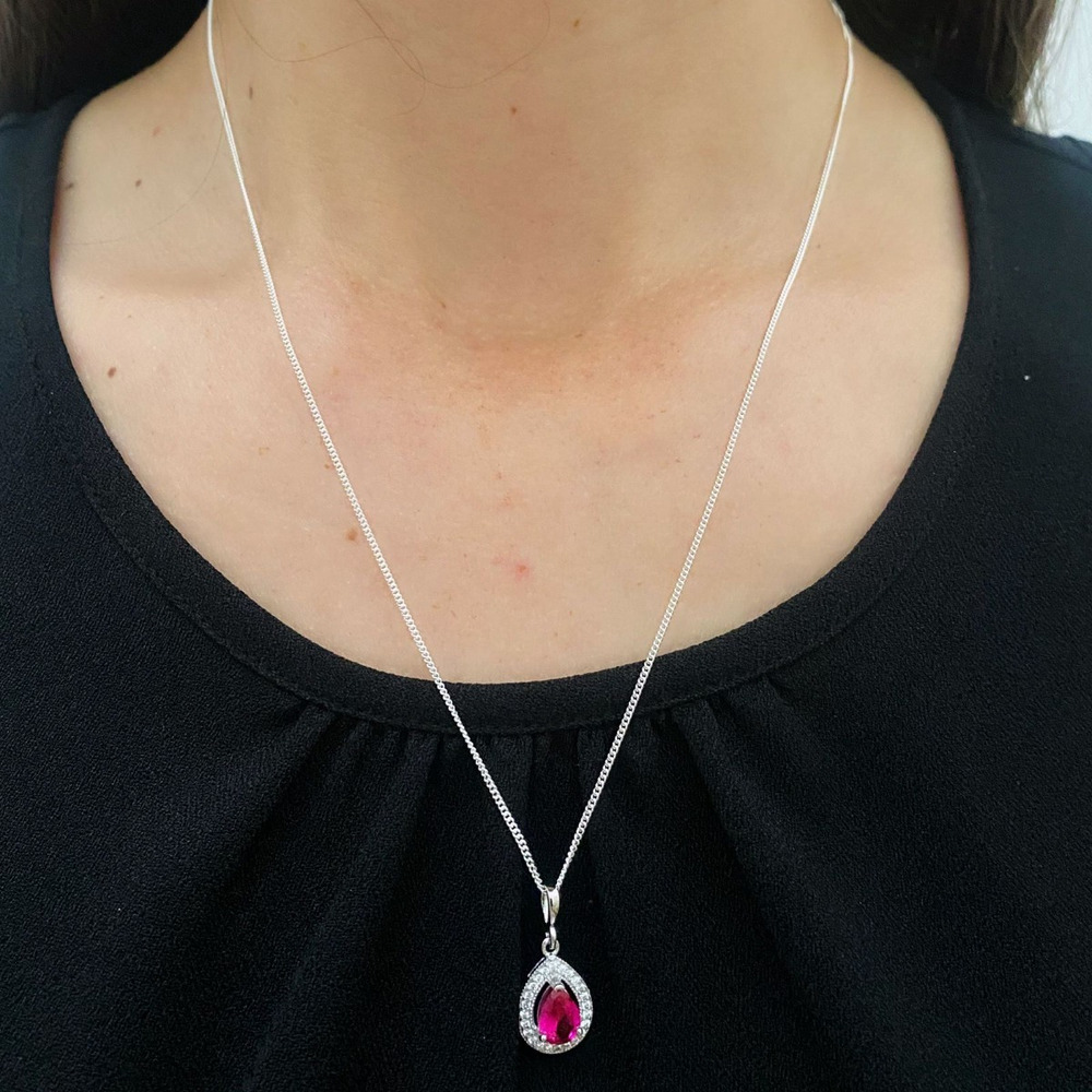 Cadena De Plata 925 Para Mujer De 50 Cm Tipo Barbada Agálea - Image 8