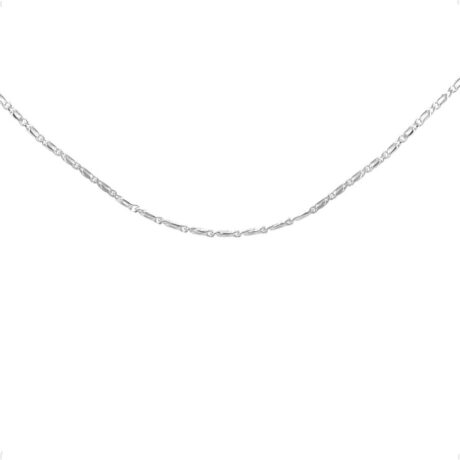 Cadena Plata 925 Perniche 60 Cm Hombre Mujer Agálea Color Plateado