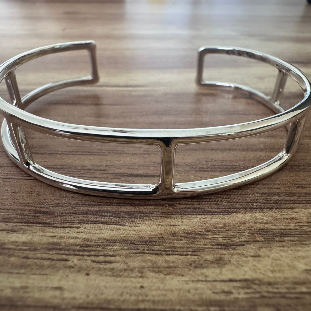 Pulsera Brazalete De Plata .925 Mujer Hombre Agálea Plateado 6 Cm 15 Cm - Image 5