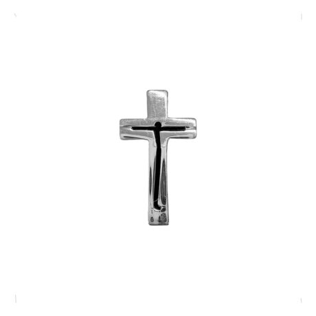 Dije Cruz De Plata 925 Cristo Clásica Hombre Mujer Agálea Plateado