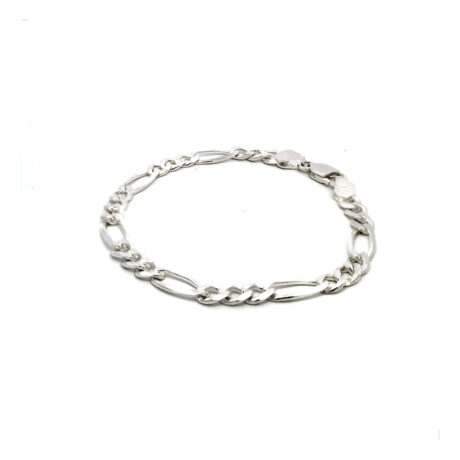 Esclava Pulsera Figaro Plata .925 Hombre Agálea Diámetro 0 Mm