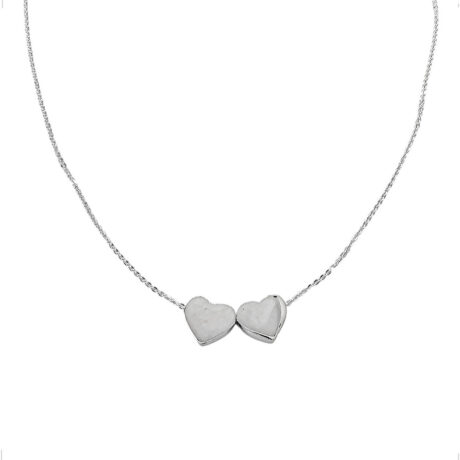 Collar Dije Corazón Plata .925 Agalea Mujer Plateado