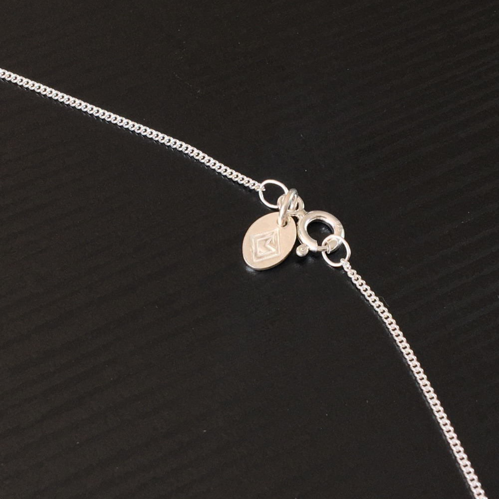 Cadena De Plata 925 Para Mujer De 50 Cm Tipo Barbada Agálea - Image 7