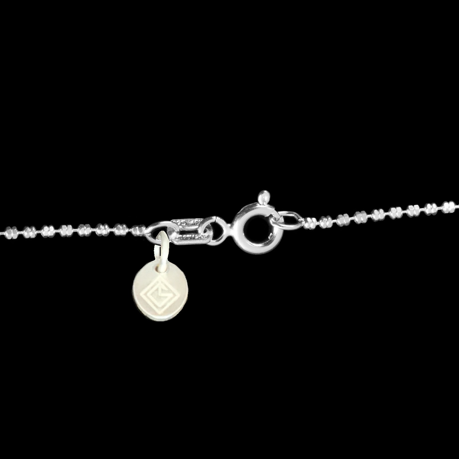 Cadena De Plata 925 Camila Diamantada 45 Cm Mujer Agálea Plateado - Image 7