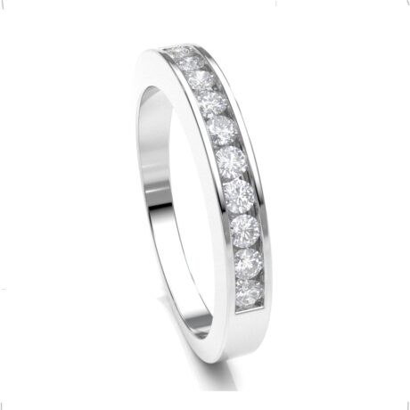 Anillo Churumbela De Plata Ley .925 Con Circonias Blancas Agálea