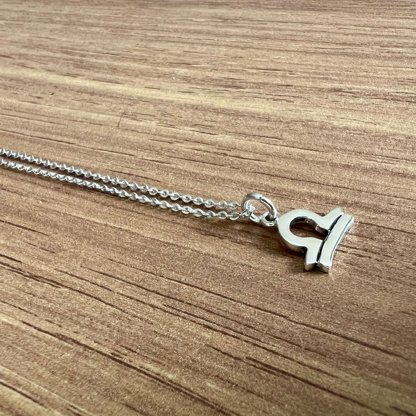 Collar Dije Zodiaco Plata .925 De 45 Cm Mujer Hombre Agálea - Image 2