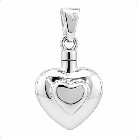 Dije Perfumero Plata .925 Urna-Cenizas Agálea