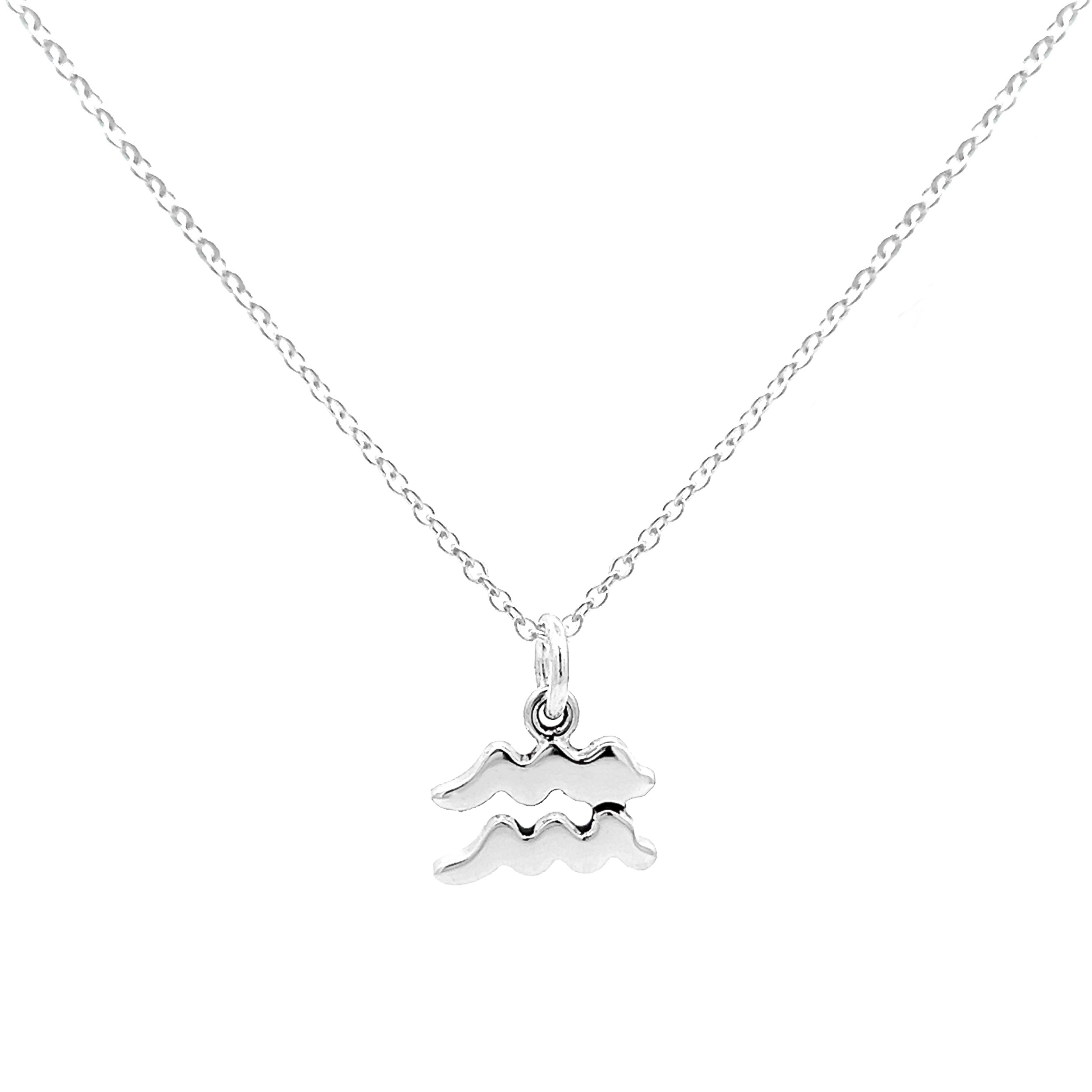 Collar Dije Zodiaco Plata .925 De 45 Cm Mujer Hombre Agálea - Image 11