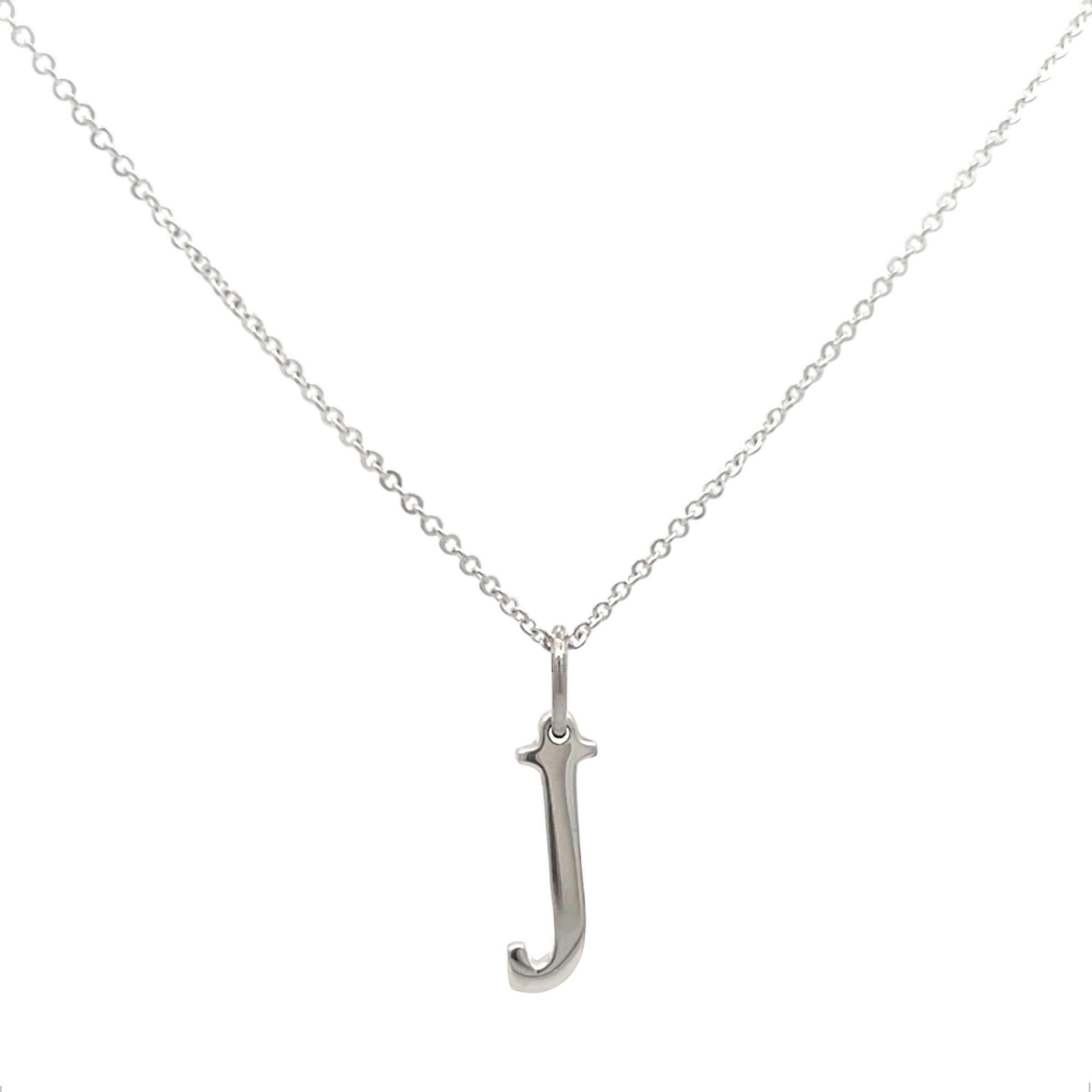 Collar Dije Letras Iniciales Plata .925 De 45 Cm Tipografìa Andalus Agálea - Image 16