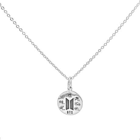 Collar De Plata .925 Bts Kpop Fans Armi Agalea 45 Cm