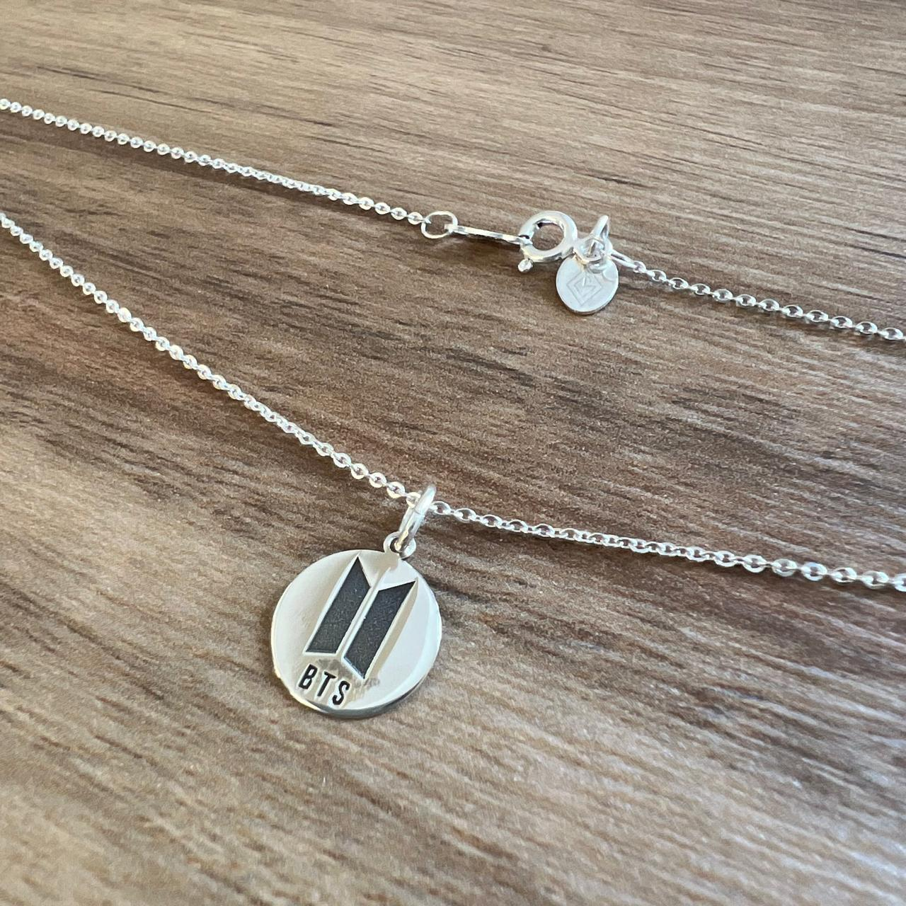 Collar De Plata .925 Bts Kpop Fans Armi Agalea 45 Cm - Image 5