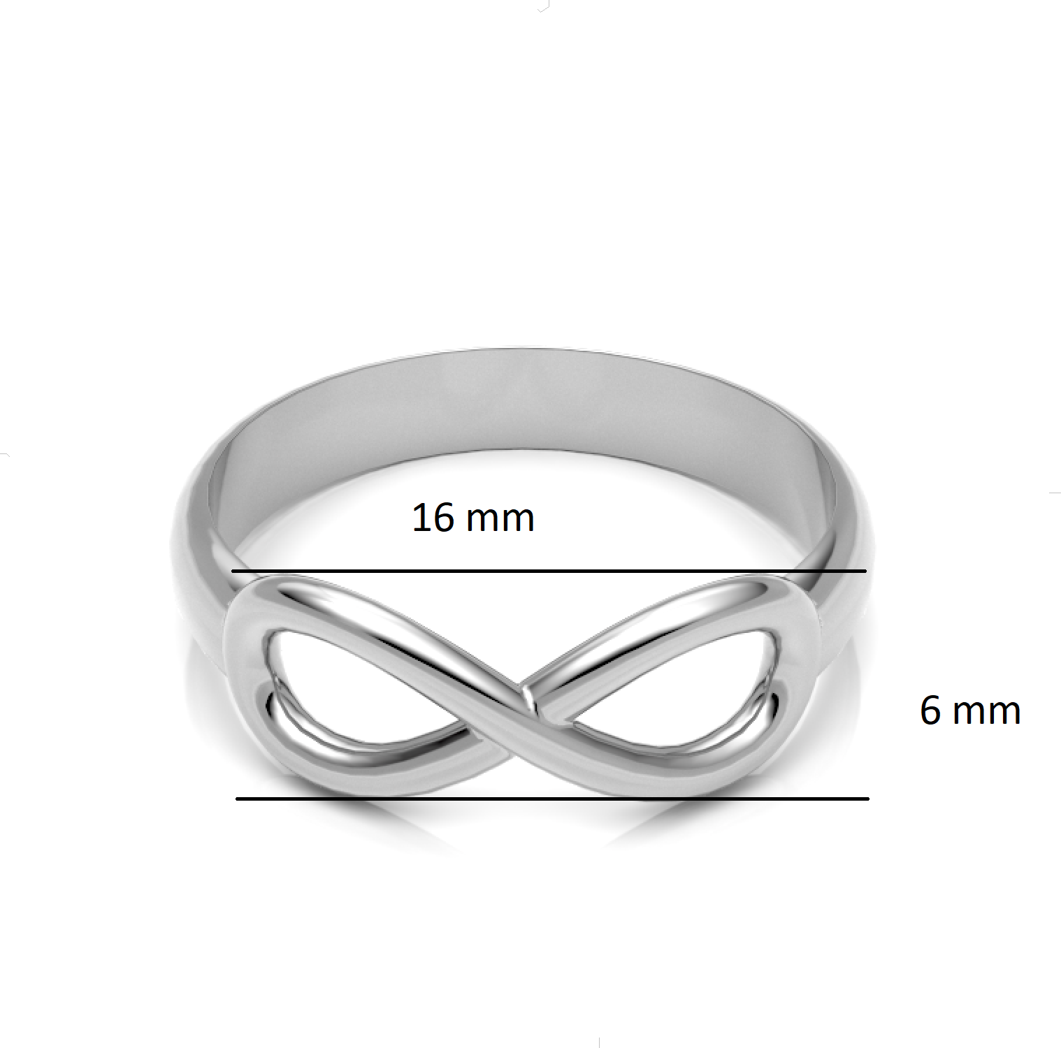 Anillo Infinito De Plata Ley .925 Agálea Joyeria - Image 2