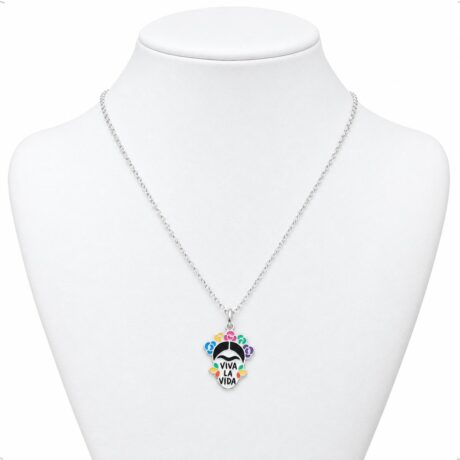 Collar De Plata .925 Dije Dia De Muertos Agálea Hombre Mujer